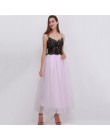 4 warstwy 100cm spódnica do podłogi dla kobiet elegancka wysoka talia plisowana spódnica z tiulu suknia dla druhny druhna odzież