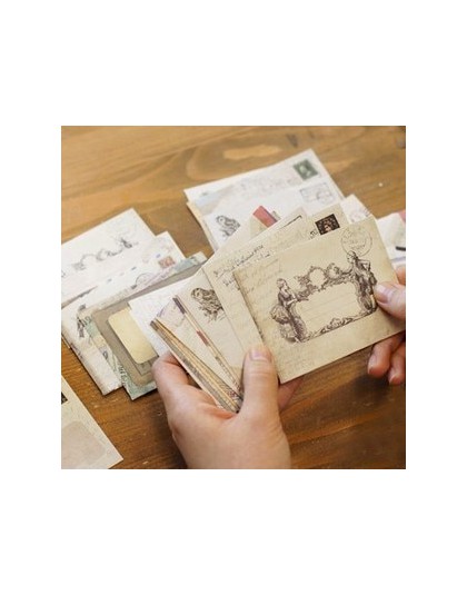 60 sztuk/zestaw Vintage małe Mini koperty okna papieru Kraft zaproszenie na ślub koperta na prezent koperta Ancien 73*95mm