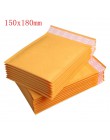 50 sztuk/partia Kraft Paper Bubble koperty torby Mailers wyściełane wysyłka koperta z Bubble Mailing Bag Drop Shipping