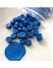 100 sztuk/partia Vintage Handmade Octagon pieczęć wosk Tablet Pill koraliki na koperty zaproszenie na ślub tłoczenia DIY staroży