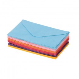 50 sztuk kolorowe nowe Retro papierowe Mini koperty puste wesele zaproszenie kartkę z życzeniami prezent