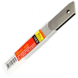 10 sztuk/paczka 18mm papier artystyczny nóż do wycinania szkolne nóż introligatorski nóż ostrza nóż ze stali stopowej materiały 