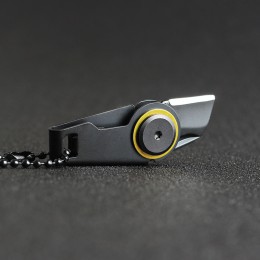 Najwyższa jakość Mini Zipper nóż nóż introligatorski Survival gadżet edc brelok wisiorek scyzoryk