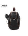 LANLOU torebki damskie torby na ramię torby damskie 2019 moda torebki damskie luksusowe torebki designerCasual crossbody torba d