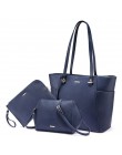 LOVEVOOK damskie torebki na ramię crossbody torby damskie duże torby na ramię zestaw 3 szt. Sprzęgło i torebka luksusowa torebka