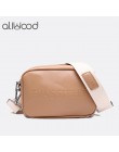 Aliwood marka projektant skórzane damskie torebki damskie torby listonoszki torebka list Flap proste modne damskie torebki Cross