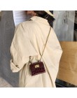 Wzór z kamieniem Mini Crossbody torby dla kobiet 2020 jakości PU skórzane damskie torebki markowe blokady torba na ramię