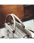 LAN LOU torebki damskie torebki damskie 2019 wysokiej jakości modne skórzane torby nowa nitowana torebka damska Casual Crossbody