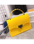 2020 Fashion Designer kobiety Messenger torby wysokiej jakości PVC torebka typu jelly bag torby na ramię crossbody dla kobiet sk