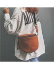 Nowe damskie torebki Crossbody kobiety Messenger torby torba na ramię ze skóry pu kobiece torebki moda znane marki Lady półkole 