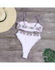 Stałe Bikini wysokie w talii Sexy Leopard Bikini kobiety nadruk węża strój kąpielowy strój kąpielowy 2020 nowe stroje kąpielowe 