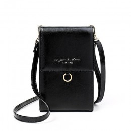 Luksusowe kobiety telefon torba skórzana Mini lato torby na ramię panie portmonetki Crossbody torba moda marka damskie portfele