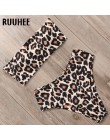 RUUHEE bandażowy strój kąpielowy Bikini kobiety strój kąpielowy Bikini wysokie w talii 2019 strój kąpielowy Push Up Maillot De B