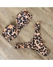 RUUHEE strój kąpielowy Bikini kobiety strój kąpielowy 2020 Leopard brazylijski Bikini Set Push Up kostium kąpielowy kobiet lato 