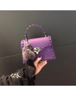 2020 Fashion Designer kobiety Messenger torby wysokiej jakości PVC torebka typu jelly bag torby na ramię crossbody dla kobiet sk