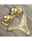 RUUHEE strój kąpielowy Bikini kobiety strój kąpielowy 2020 Leopard brazylijski Bikini Set Push Up kostium kąpielowy kobiet lato 