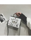 New arrival moda list diamenty perła nit box kształt casual torebka damska kopertówka panie torby kurierskie typu crossbody SAC
