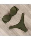 RUUHEE strój kąpielowy Bikini kobiety strój kąpielowy 2020 Leopard brazylijski Bikini Set Push Up kostium kąpielowy kobiet lato 