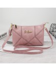 Torebki damskie Retro damskie torby na ramię crossbody damskie ze sztucznej skóry małe 4 kolorowe paski Messenger kopertówka