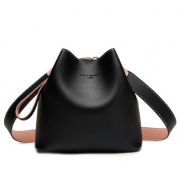 2019 moda damska torba letnia torebka wiadro kobiety PU skórzane torby na ramię marka projektant panie torby kurierskie typu cro