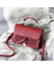 REPRCLA nowa luksusowa torebka damska ze skóry wysokiej jakości torba na ramię z pu marka projektant torby Crossbody małe torby 