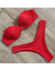 RUUHEE strój kąpielowy Bikini kobiety strój kąpielowy 2020 Leopard brazylijski Bikini Set Push Up kostium kąpielowy kobiet lato 