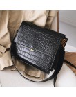 Kobieta Alligator Crossbody torby dla kobiet 2020 luksusowe torebki projektant Sac głównym panie ręka krokodyl torba na ramię