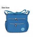 Nylonowe torebki damskie mała torebka na ramię torebki damskie Crossbody torebki wysokiej jakości Bolsa Tote Beach
