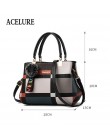 ACELURE marka Plaid Casual torby damskie na zakupy Hotsale Party zakupy praca moneta kobiety Messenger Crossbody torebki na rami