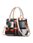 ACELURE marka Plaid Casual torby damskie na zakupy Hotsale Party zakupy praca moneta kobiety Messenger Crossbody torebki na rami