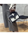 Kobiety torebka kobieta Sling czarny kobieta moda Hit kolorowy Mini torba na ramię tornister w stylu listonoszki torebka Crossbo