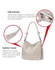 Torebki damskie REALER z górnym uchwytem małe torby typu crossbody dla pań 2020 skórzana torba na ramię wzór w cętki skóra