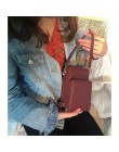Luksusowe skórzane torby kurierskie damskie sprzęgło Mini torba na ramię crossbody kobiece dużej pojemności torba na telefon pan