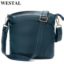 WESTAL damska torba na ramię z prawdziwej skóry torebka mała damska torba damska crossbody torby dla kobiet lato bolsa feminina 