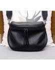 Moda damska torebka 100% prawdziwej skóry talii torba codzienna torba kobieca kobieta Crossbody listonoszówka szara torba na ram