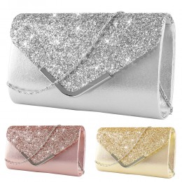 Luksusowe damskie kopertówki damskie 2020 torebka damska portfel torebka imprezowa koperta ślubne torebki wieczorowe bolsa femin