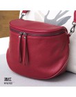 Moda damska torebka 100% prawdziwej skóry talii torba codzienna torba kobieca kobieta Crossbody listonoszówka szara torba na ram