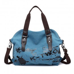 Torebki damskie na ramię Vintage Graffiti płócienne torebki znany projektant torebki damskie na ramię torby damskie na zakupy mo