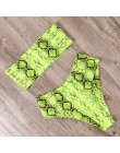 RUUHEE bandażowy strój kąpielowy Bikini kobiety strój kąpielowy Bikini wysokie w talii 2019 strój kąpielowy Push Up Maillot De B