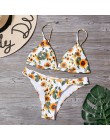 Seksowne Bikini w jednolitym kolorze zestaw kobiet trójkąt stroje kąpielowe nowy niski stan strój kąpielowy lato plaża nosić kob