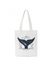 INS universe lato nowe kobiety Harajuku list nadruk kreskówkowy Ulzzang płótno Vintage casual torby na ramię