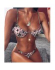 Seksowne Bikini kobiety strój kąpielowy stałe Bikini Set Push Up stroje kąpielowe niskiej talii kostiumy kąpielowe Bikini 2020 n