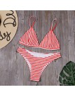 Seksowne Bikini w jednolitym kolorze zestaw kobiet trójkąt stroje kąpielowe nowy niski stan strój kąpielowy lato plaża nosić kob