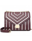 Damska torba na ramię Crossbody torba damska torba kurierska z klapą jakość PU skórzany łańcuszek MIWIND 2019 New Fashion Wild o
