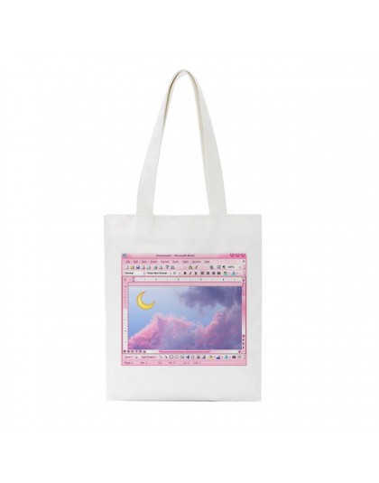 Japoński Sailor Moon duża pojemność Harajuku dorywczo Ulzzang nowych kobiet's College Plaid płótno lato Chic Cartoon torby na ra