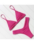 Marka OMKAGI stroje kąpielowe kobiety strój kąpielowy Sexy Push Up mikro Bikini Set pływanie strój kąpielowy kostiumy kąpielowe 