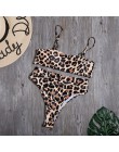 Stałe Bikini wysokie w talii Sexy Leopard Bikini kobiety nadruk węża strój kąpielowy strój kąpielowy 2020 nowe stroje kąpielowe 
