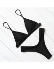 Marka OMKAGI stroje kąpielowe kobiety strój kąpielowy Sexy Push Up mikro Bikini Set pływanie strój kąpielowy kostiumy kąpielowe 