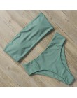 RUUHEE bandażowy strój kąpielowy Bikini kobiety strój kąpielowy Bikini wysokie w talii 2019 strój kąpielowy Push Up Maillot De B