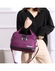 Nylonowe torebki damskie torebki damskie torebki wodoodporne kobieca torba na ramię projektant wysokiej jakości Crossbody torby 